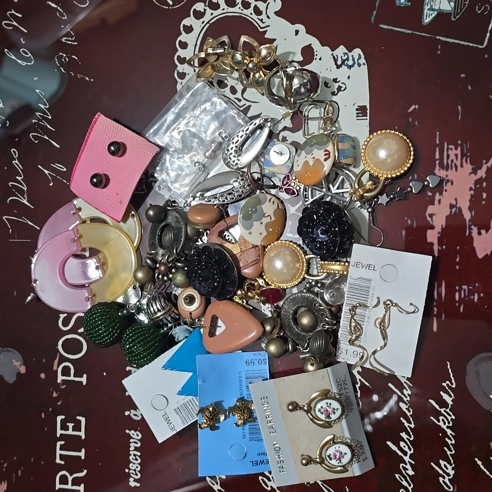 Lot of Earring Sets Vintage Modern Contemporary